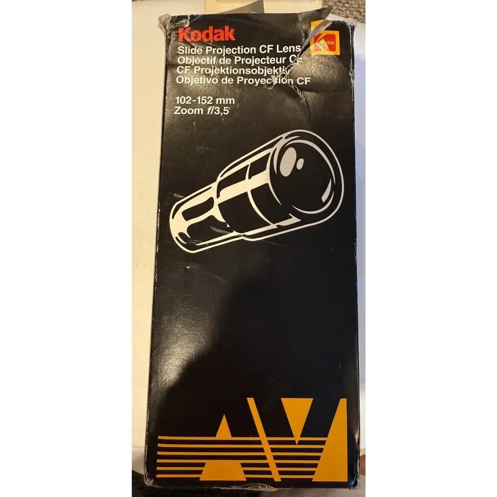 Kodak Slide Projection CF Lens 102 - 152mm Zoom f/3,5